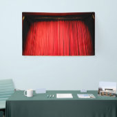 Banderoles Casque rouge rideau photo arrière (Salon professionnel)