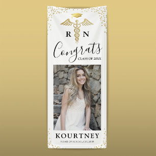 Banderoles Catégorie 2023   Porte de graduation Médicale