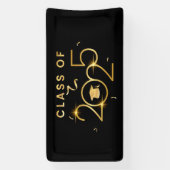 Banderoles Catégorie 2025 Noir et Or (Verticale)