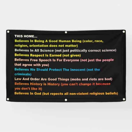 Banderoles Ce foyer croit (Horizontal)