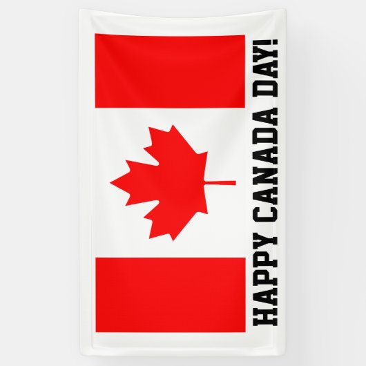 Banderoles Célébration canadienne de partie de drapeau de (Vertical)