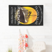 Banderoles Célébration Classe de fin d'études Retraite 2024 N (En situation)