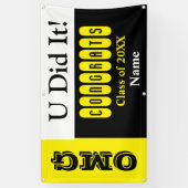 Banderoles Célébration de la détresse sociale (Vertical)