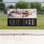 Banderoles Célébration de la photo personnalisée (En situation)