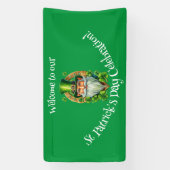 Banderoles Célébration de la Saint-Patrick Leprechaun (Verticale)
