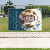 Banderoles Célébration de la vie Photo de bronze Funérailles  (Insitu)