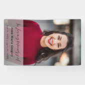 Banderoles Célébration de la vie Photo Simple funérailles com (Horizontal)