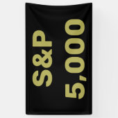 Banderoles Célébration de l'indice de marché Stock de niveau  (Vertical)