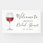 Banderoles Célébration de l'Occassion du Vin Rouge (Horizontal)