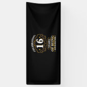 Banderoles Célébrer 16 Ans D'Être Étonnant (Vertical)