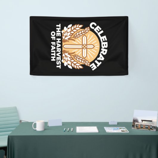 Banderoles Célébrons la foi avec la récolte - Art Inspiration (Salon professionnel)