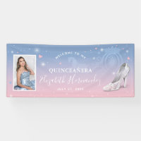 Cendrillon Bleu clair et rose photo d'anniversaire