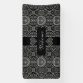 Banderoles Céramique noir (Verticale)