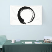 Banderoles Cercle Zen Enso (Salon professionnel)