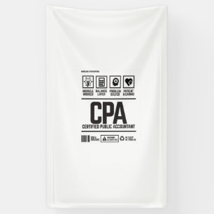 Banderoles certified public accountant-CPA