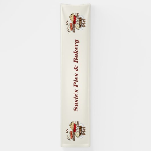 Banderoles C'est à propos du gâteau (Vertical)