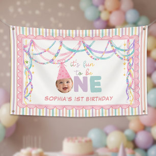 Banderoles C'est amusant d'être la première fille à une fête