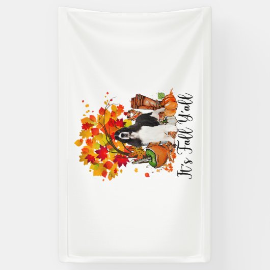 Banderoles C'est automne Y'all Springer Spaniel Dog Halloween (Vertical)