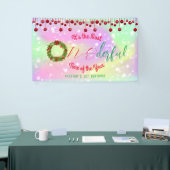 Banderoles C'est le temps le plus unique de l'année (Salon professionnel)