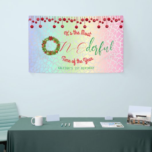 Banderoles C'est le temps le plus unique de l'année (Salon professionnel)