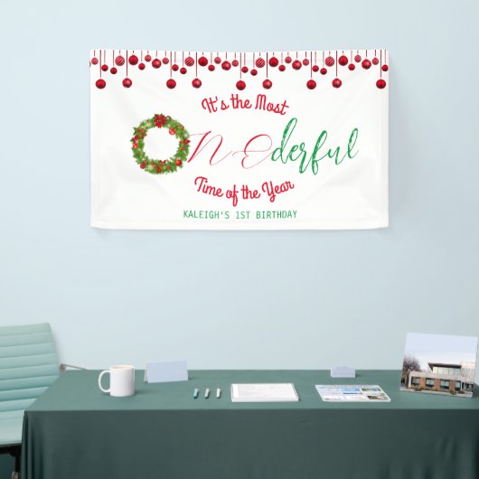 Banderoles C'est le temps le plus unique de l'année (Salon professionnel)