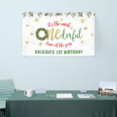 Banderoles C'est le temps le plus unique de l'année (couronne (Salon professionnel)