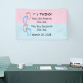 Banderoles C'est Twins Indoor Baby Banner (Salon professionnel)