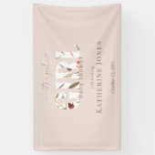 Banderoles C'est un Baby shower Fille Blush (Vertical)