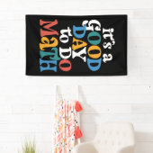 Banderoles C'est un bon jour pour faire des mathématiques ens (En situation)