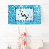 Banderoles C'est un garçon ! (En situation)