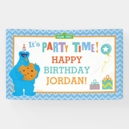 Banderoles C'est une fête de biscuits (Horizontal)