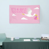 Banderoles C'est une fille ! (Salon professionnel)