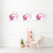 Banderoles C'est une fille 2.5x10 Vinyl Banner (Insitu)