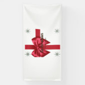 Banderoles Cette Saison Rouge 4x8 Vinyl Banner (Verticale)