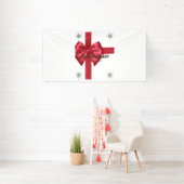 Banderoles Cette Saison Rouge 4x8 Vinyl Banner (Insitu)