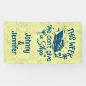 Banderoles Cette semaine, nous ne donnons pas de bateau Coupl (Horizontal)