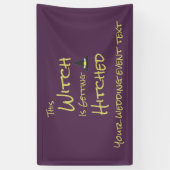 Banderoles Cette Sorcière Est En Train D'Être Hachée (Vertical)