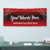 Banderoles Chaînes lumineuses Ombre rouge et noir Ajouter vot (Salon professionnel)