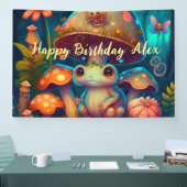 Banderoles Champignons de grenouille mignon magiques (Salon professionnel)