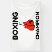 BANDEROLES CHAMPION DE BOXING (Vertical)