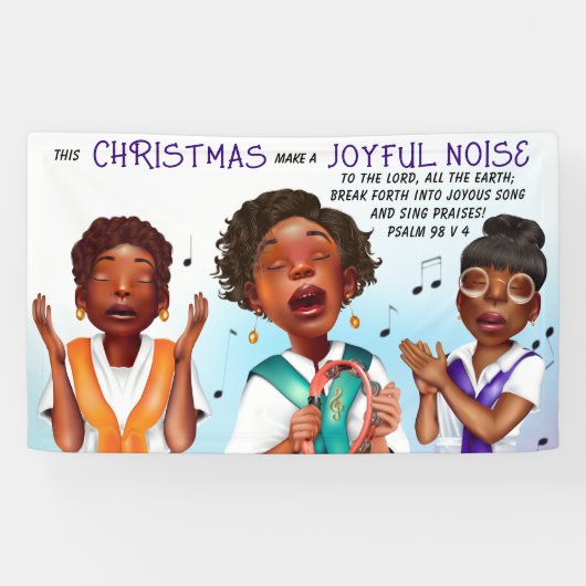 Banderoles Chanteurs afro-américains Écriture (Horizontal)