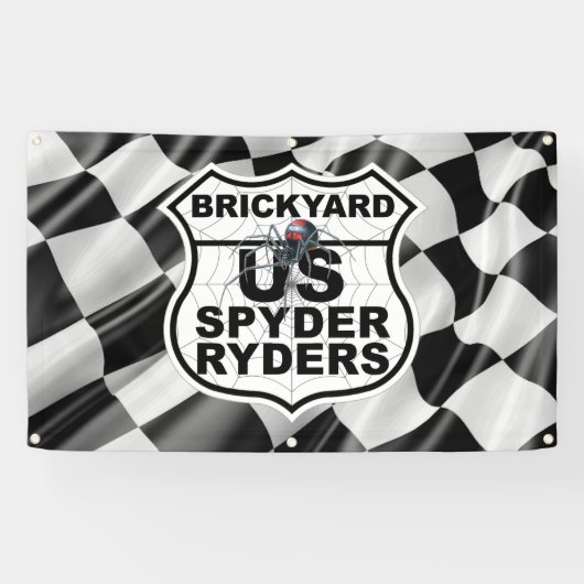 Banderoles Chapitre Brickyard - Logo de drapeau de finition d (Horizontal)