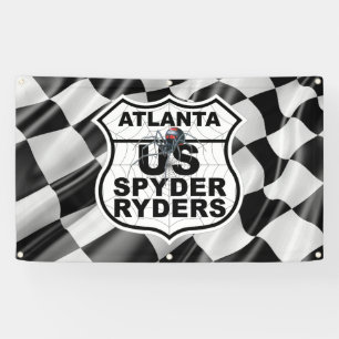 Banderoles Chapitre d'Atlanta - Logo du drapeau de fin de ban