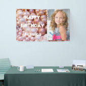 Banderoles Chaque année de fête d'anniversaire (Salon professionnel)