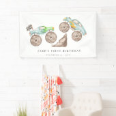 Banderoles Charming Monster Truck Bash Anniversaire (En situation)