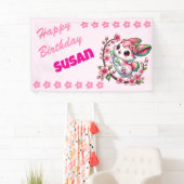 Banderoles Charming Sakura Bunny (En situation)