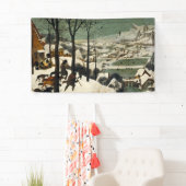 Banderoles Chasseurs dans la neige (par Pieter Bruegel l'Anci (En situation)