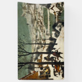 Banderoles Chasseurs dans la neige (par Pieter Bruegel l'Anci (Vertical)