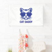 Banderoles Chat Art Chat Daddy (En situation)