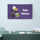 Banderoles Chat de Cute Halloween, bat, mummy et ghost (Salon professionnel)